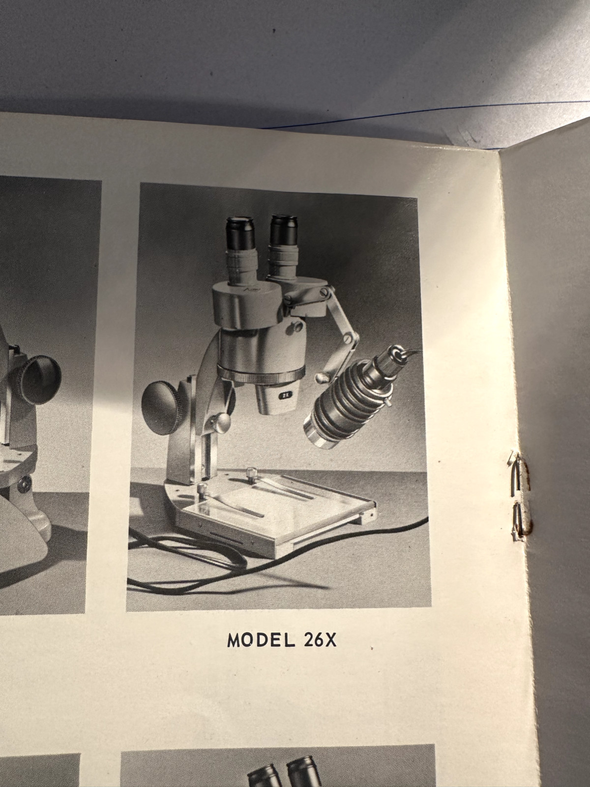 Vtg American Optical Spencer Stereoscopic Microscope W/ Objectives NO Light-Box