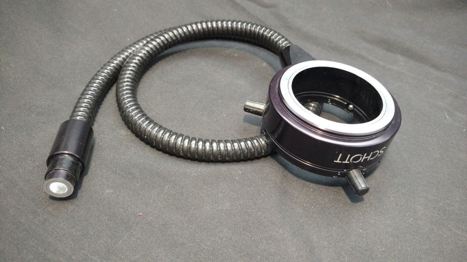 Schott Fiber Optic Light Illuminator Ring Light - BIN $69!