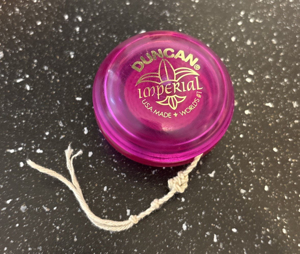 Duncan Imperial Yo-Yo - USA Made - Maroon