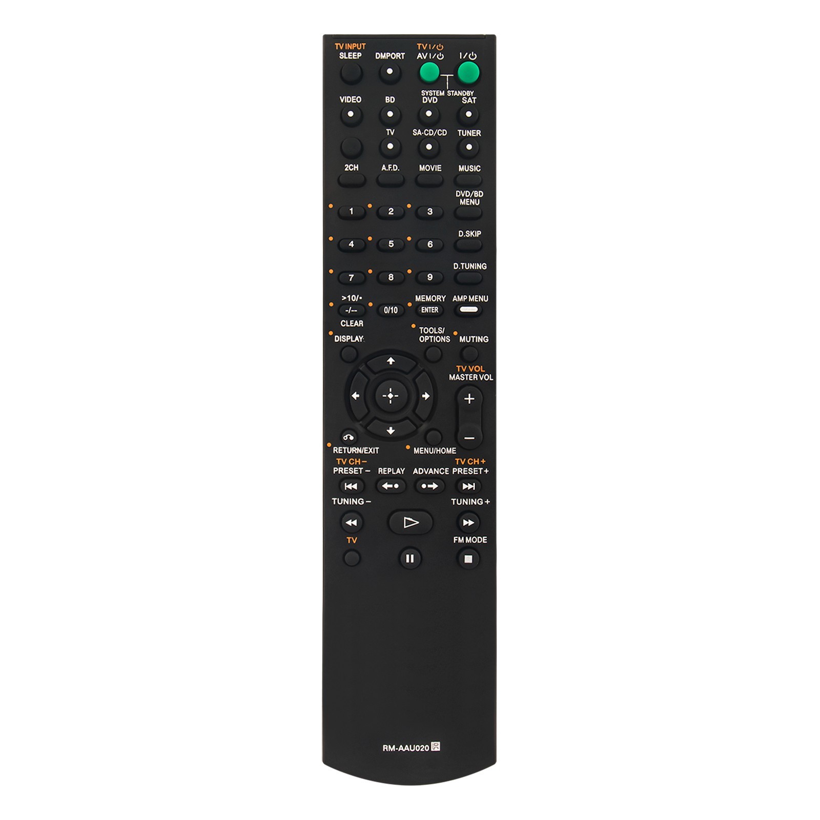 RM-AAU020 Replace Remote Fit for Sony AV Receiver STR-DH500 STR-DG520 STRDG520