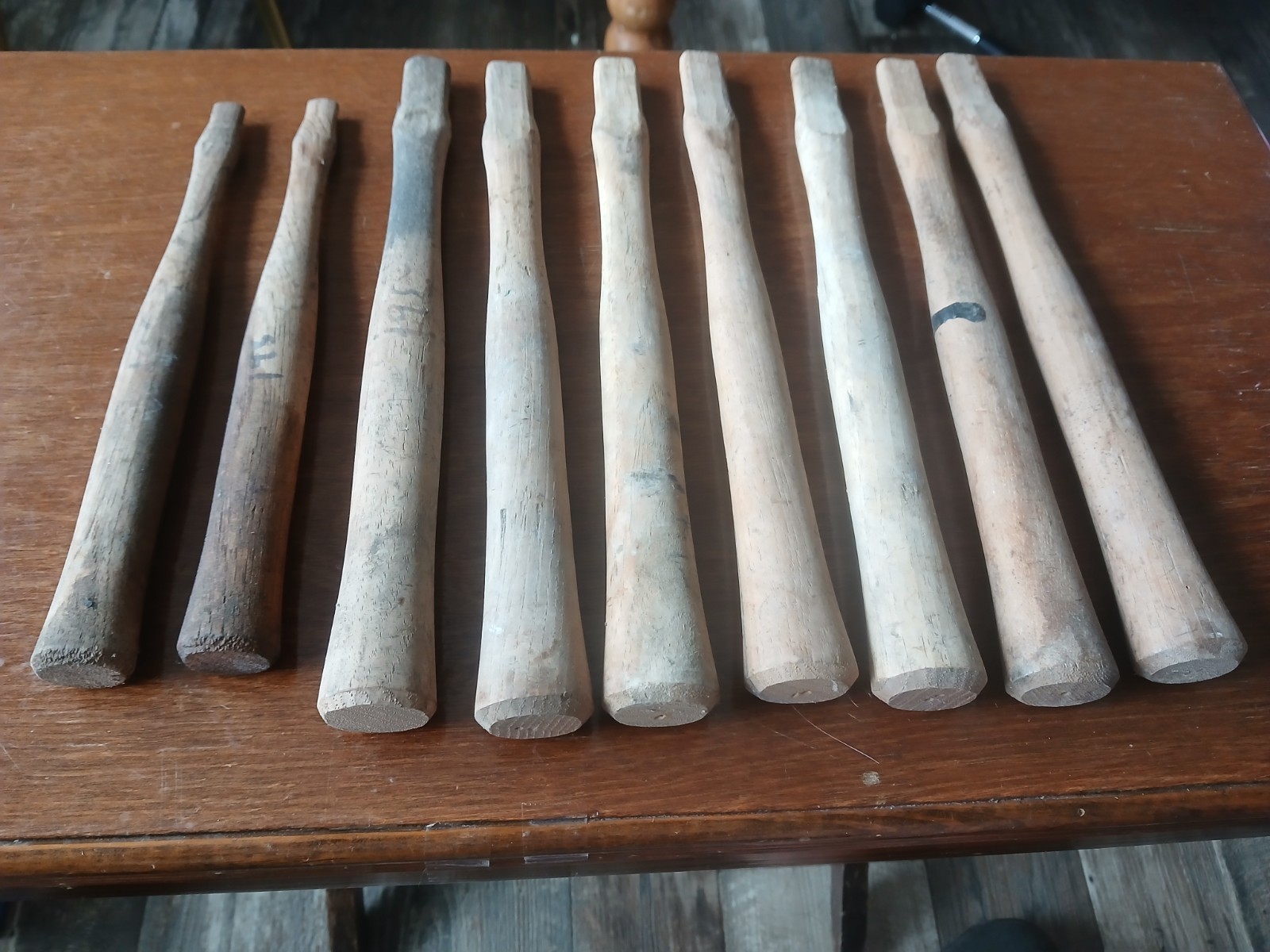 Replacement wooden hammer handle lot