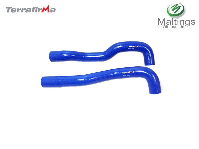 TERRAFIRMA PUMA SILICONE HOSE SET BLUE TF724 FITS DEFENDER 2.4 07- 90/110/130