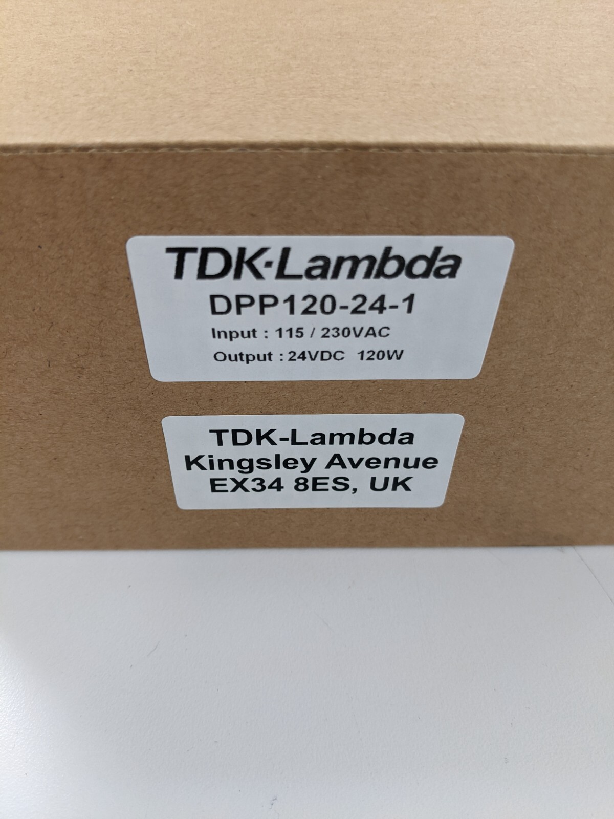 TDK-Lambda DPP120-24-1 Power Supply 115/230v-ac 5a Amp 24v-dc