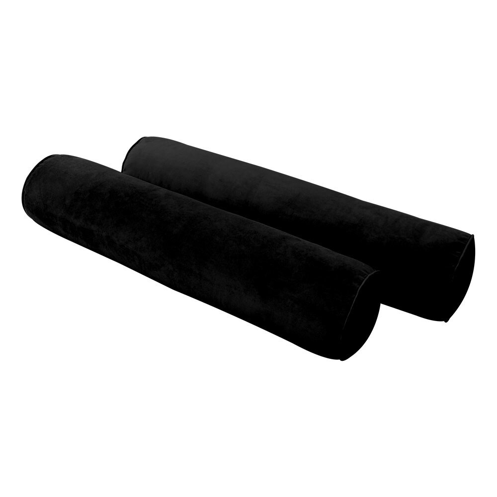 |SLIPCOVER ONLY| V5 Velvet Indoor Daybed Mattress Pillow Pipe Trim Full AD374