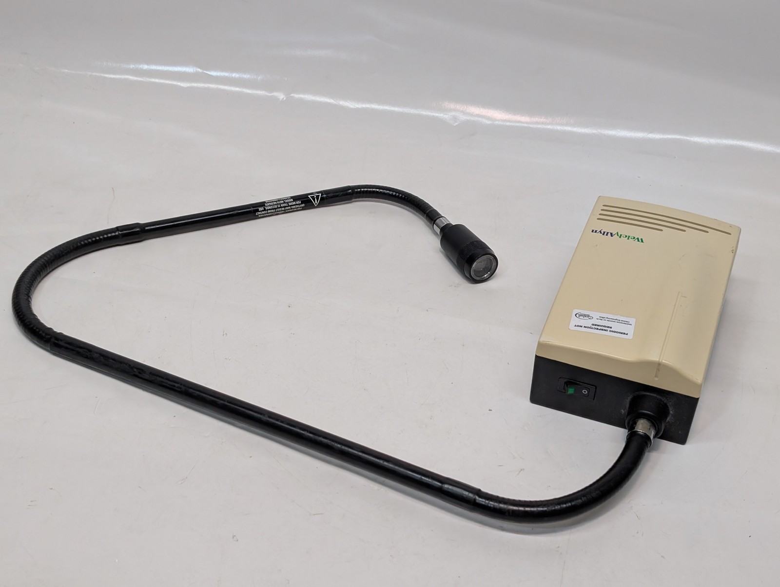 Welch Allyn 48740 fiber optic light source w/ gooseneck light pipe as shown