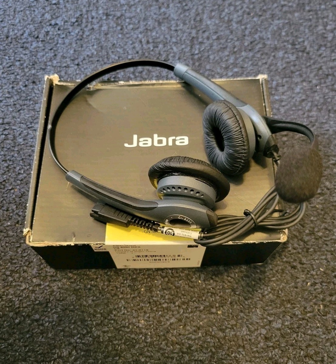 Jabra GN2000 Duo NC Headset 2009-820-105 Noise Cancelling Binaural  Call Center