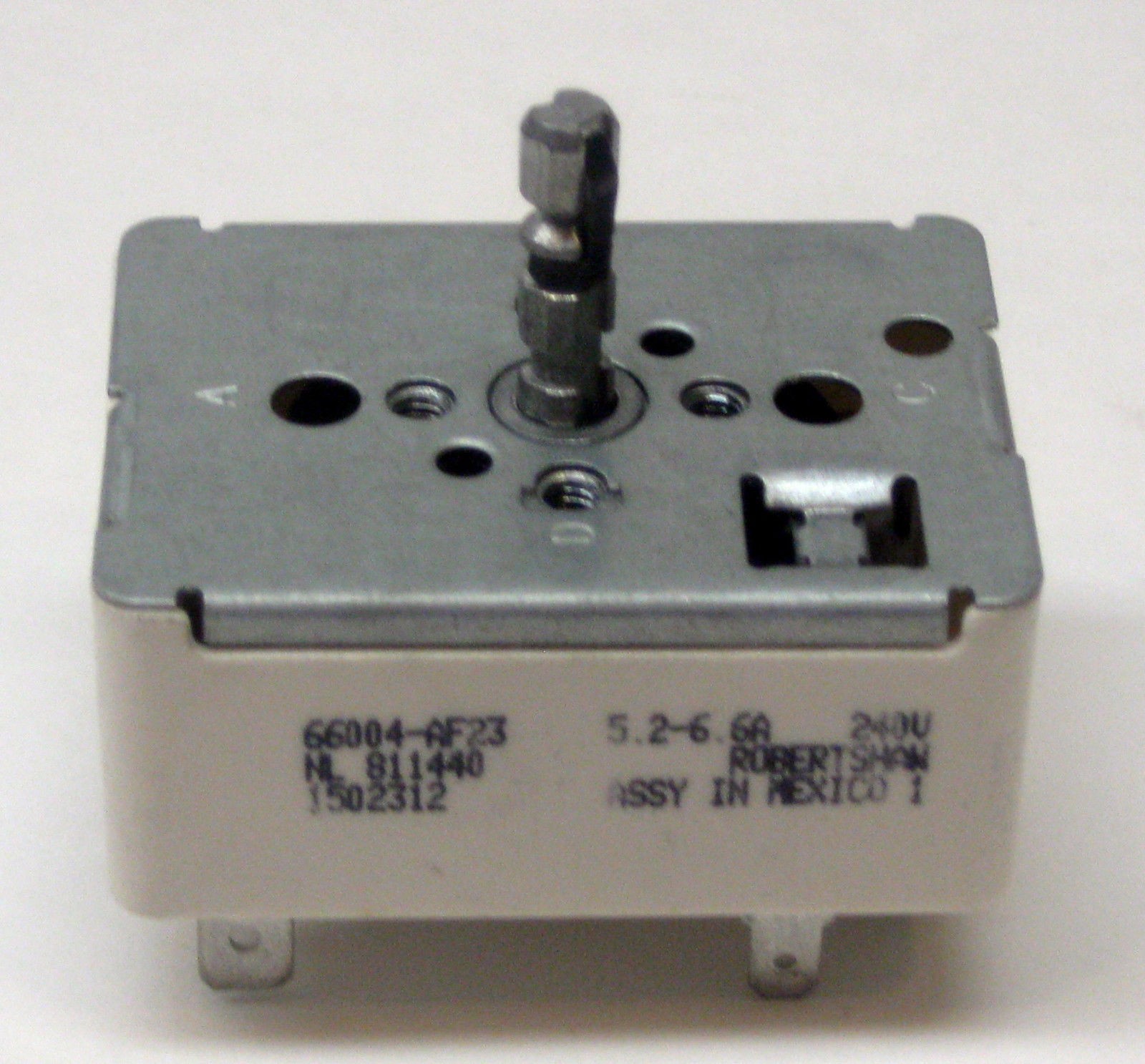 66004-AF23 for 3149404 Whirlpool Range Stove Burner Control Infinite Switch