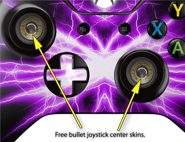 Lightning Purple Skin for XBOX One Controller