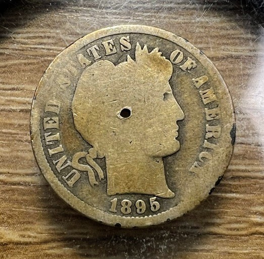 1895-S Barber Dime - Actual Coin Shown - Free Shipping & Tracking INV#236