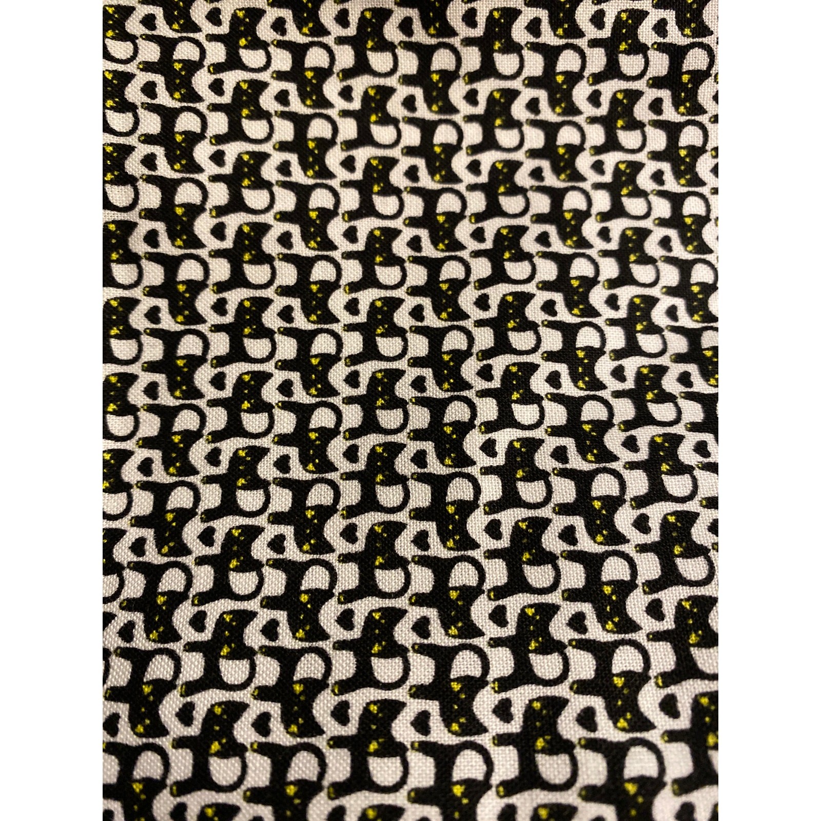 Quilt Fabric 6+ Yards quilt fabric black and white