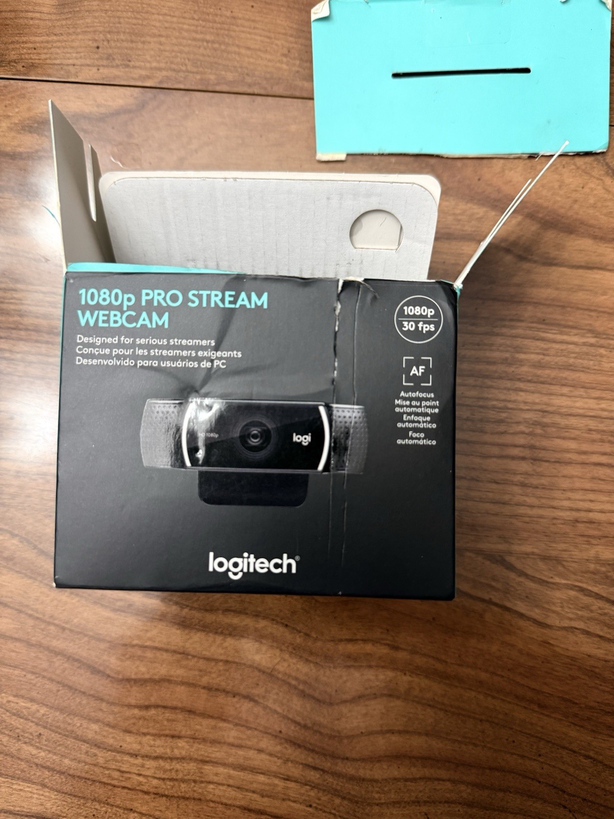 1080 Pro Stream Webcam Damaged Open Box