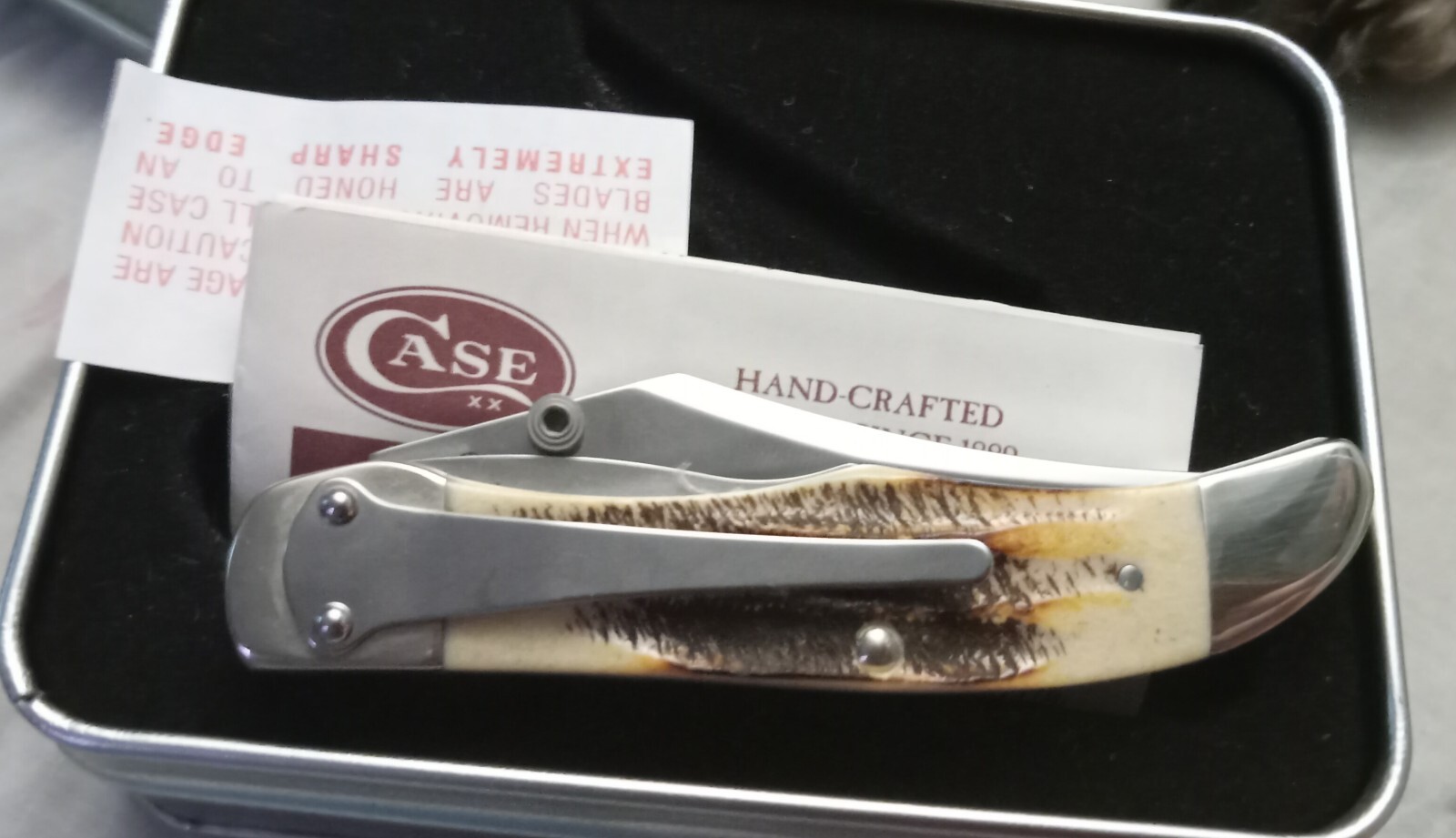 CASE XX 2004 mid folding hunter Knife