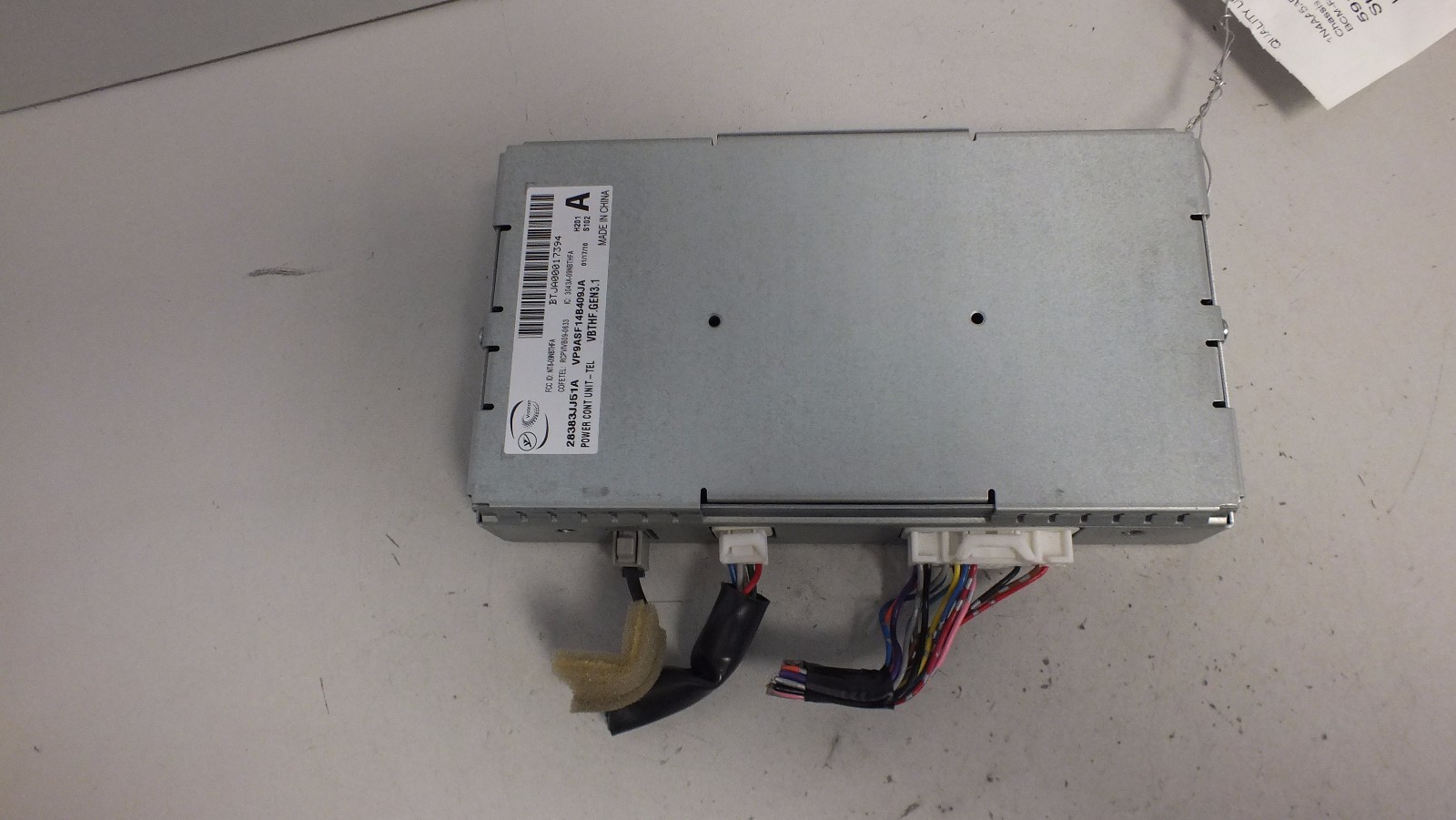 10 2010 NISSAN MAXIMA COMMUNICATION CONTROL MODULE 28383JJ51A #166A