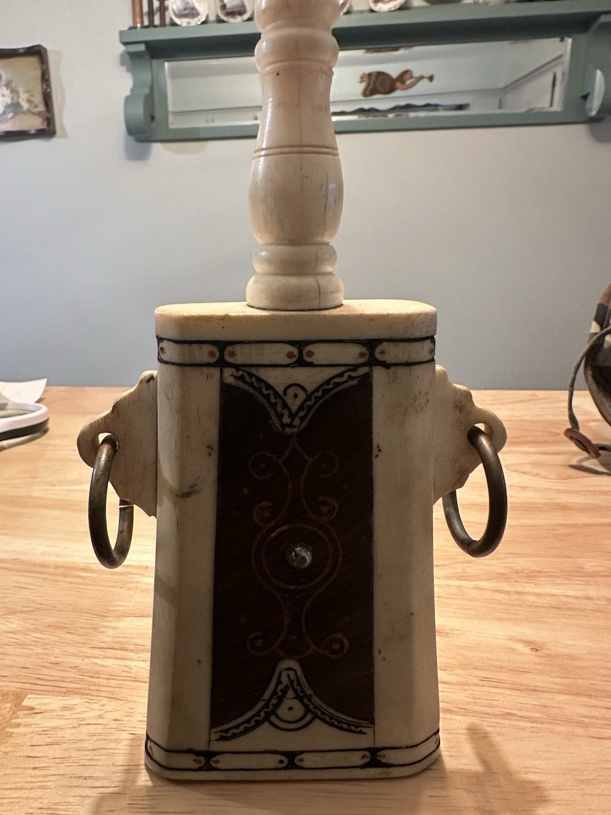 Antique Gun Powder Flask