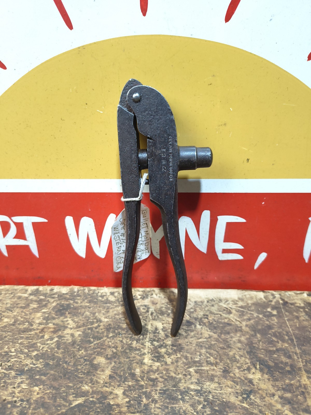 Antique Winchester 22 WCF Reloading Tool Pat 1874 1882 Hand Press
