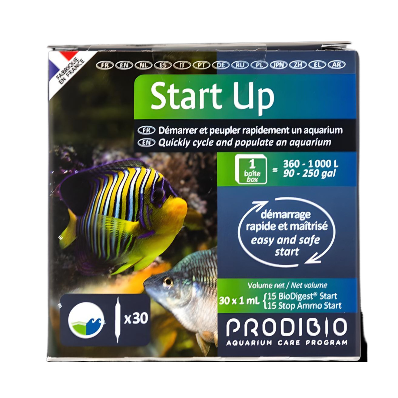 IN STOCK Prodibio Start Up, Bacteria Starter Kit Fresh and Saltwater 30/1 mL
