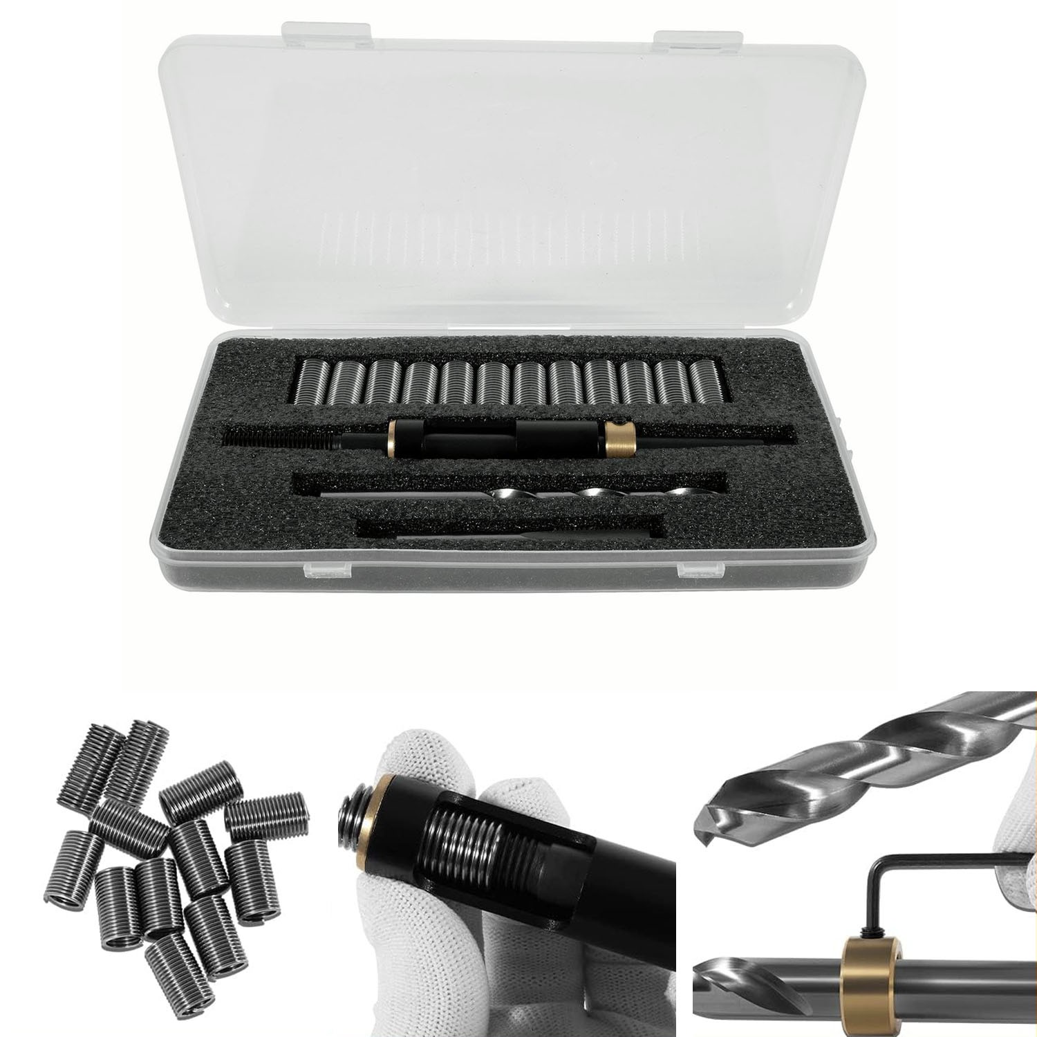 For Honda Toyota Hyundai Kia Isuzu M11x1.5 Head Bolt Thread Repair Kit 35119s