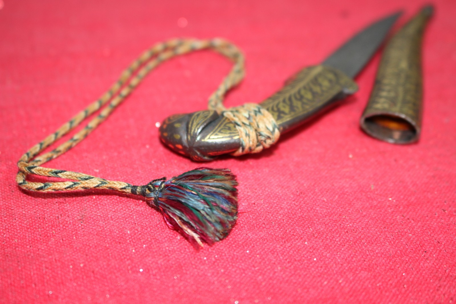 Indian Koftgari dagger, 20th C.