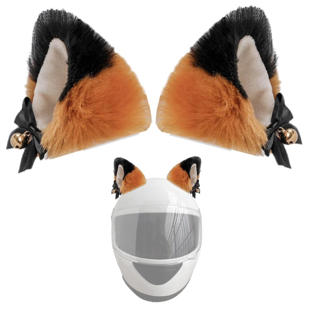 1 Pair Cute Cat Ears Helmet Decorations Accessories One Size, Style 14