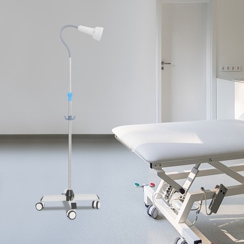 30W Adjustable Height LED Examination Light Floor-Standing With 360° Arm
