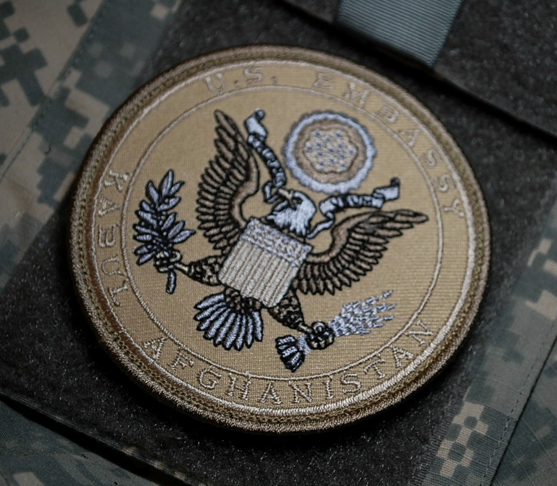 DIPLOMATIC SECURITY DDS ANTI-TERRORISM ASSISTANCE PROGRAM velkrö DynCorp PATCH