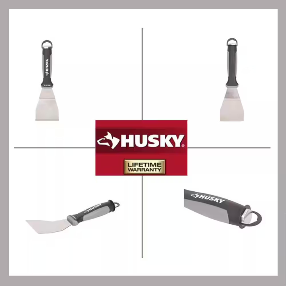3 In. Bent Extendable Scraper with Stainless Steel Blade
