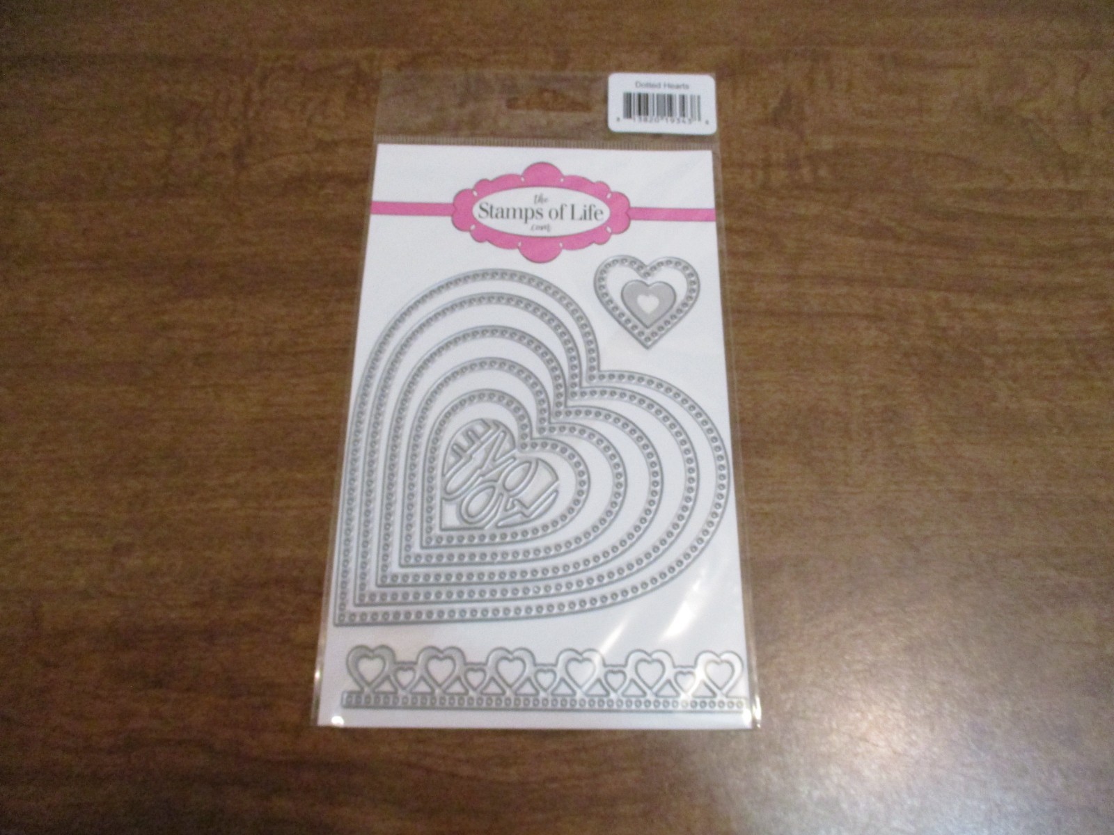 THE STAMPS OF LIFE DOTTED HEARTS DIE SET