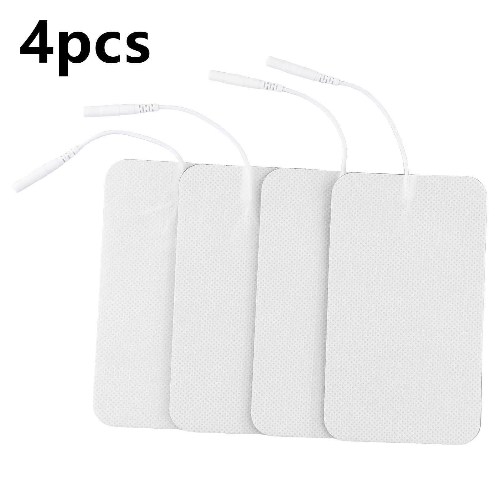 Extra Large Machine Electrode Pads- Reusable Patches 7x12 Cm Massage Therapy- UK