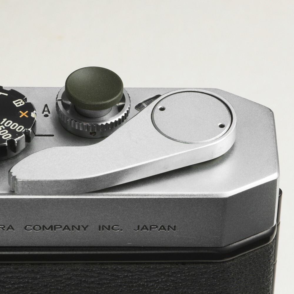 CAMERA SOFT SHUTTER RELEASE BUTTON 10MM  FLAT OLIVE 4 LEICA CANON NIKON / SRB-FO