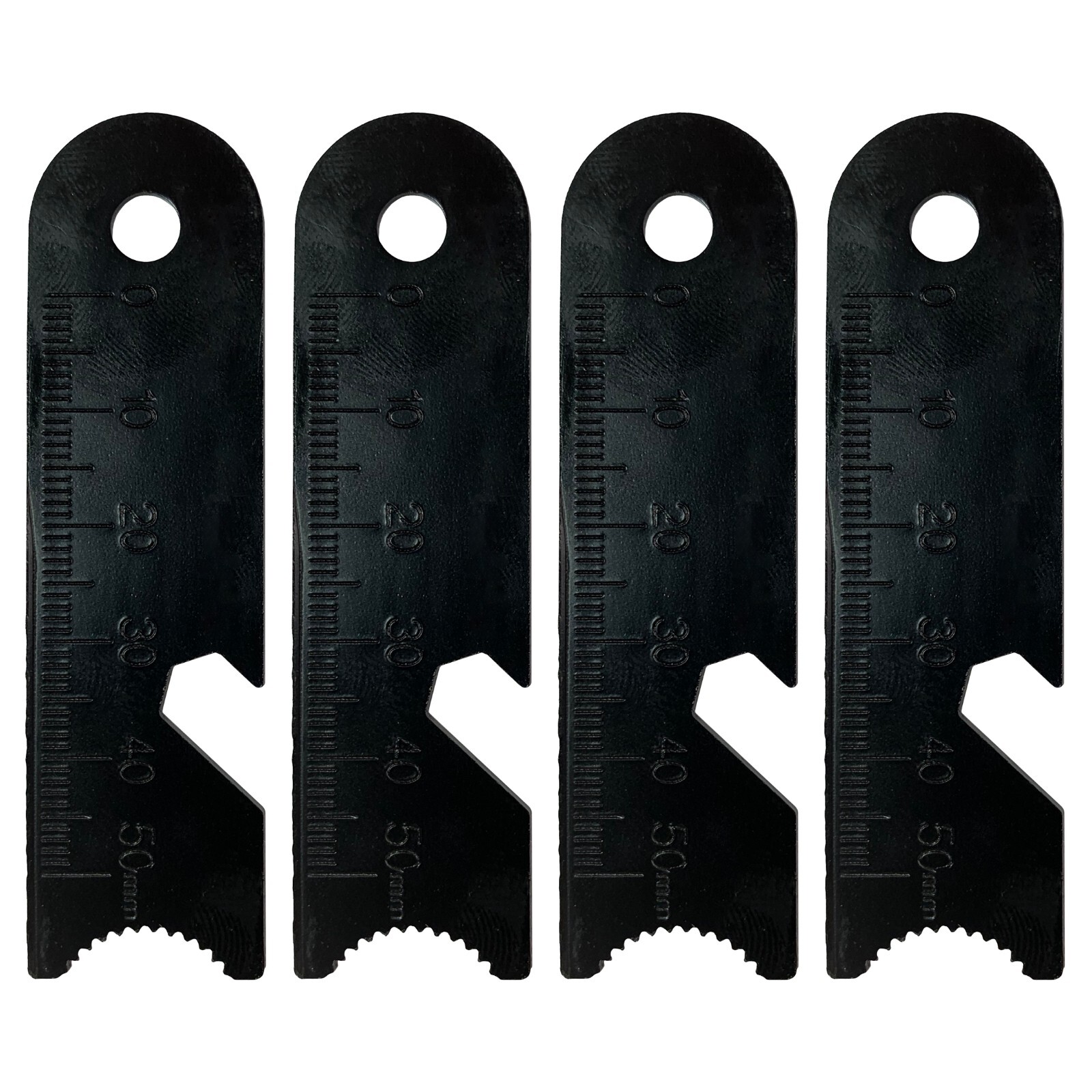 4PCS Ferro Rod Strikers | Bottle Opener Fire Steel Striker & Tinder Scraper