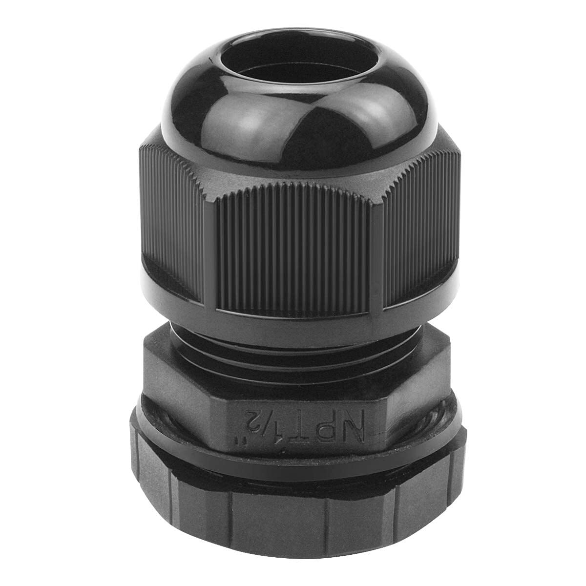 10 PCS 1/2" IP68 Strain Relief Nylon Cord Grip Waterproof NPT Cable Glands Adjus