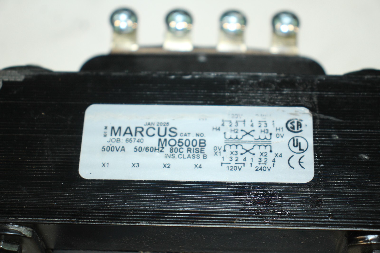 Marcus Transformer MO500B Control 500VA 50/60HZ