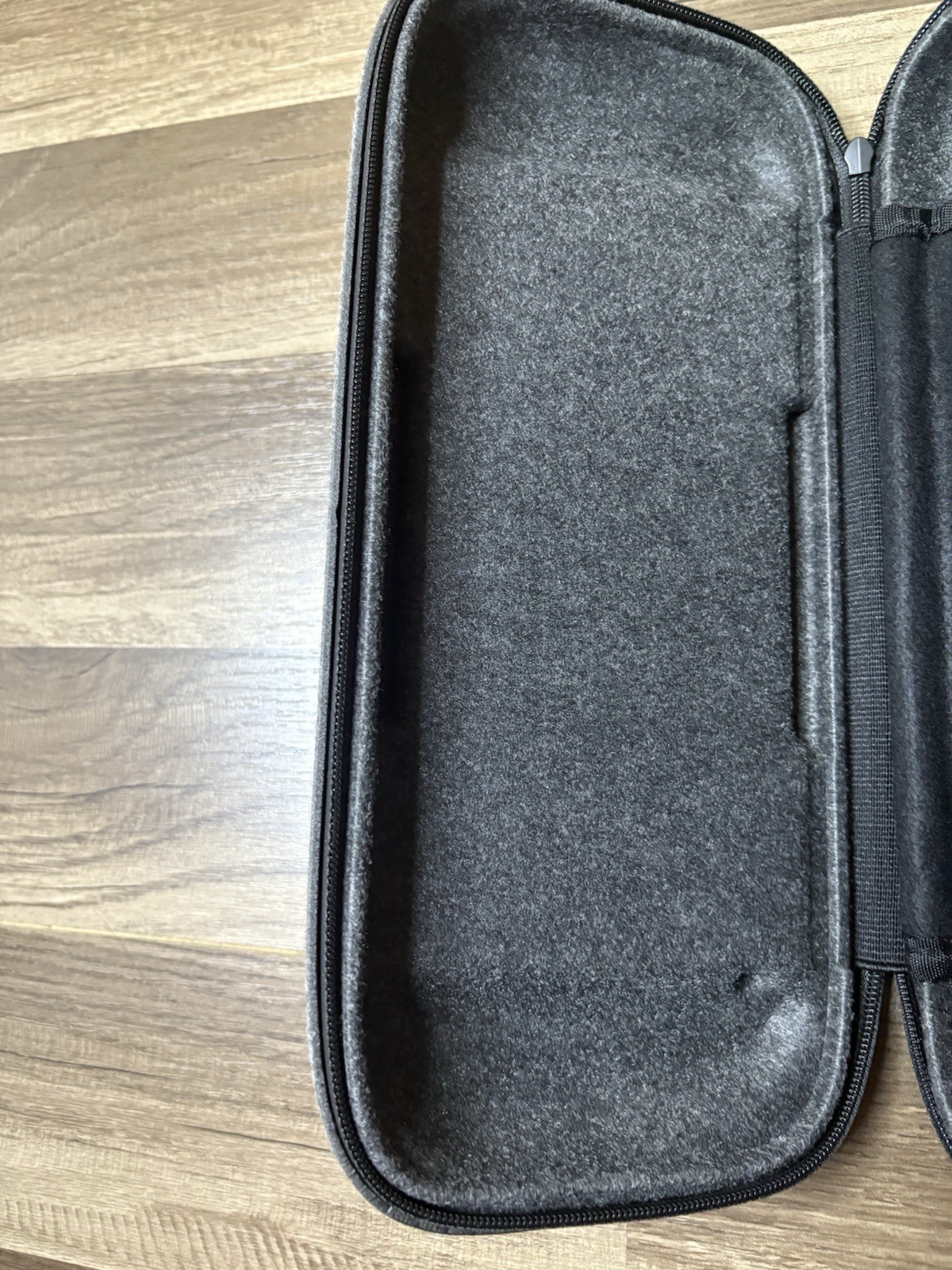 Genki Gray Hard Shell Padded Carrying Case with Partitions for Nintendo Switch