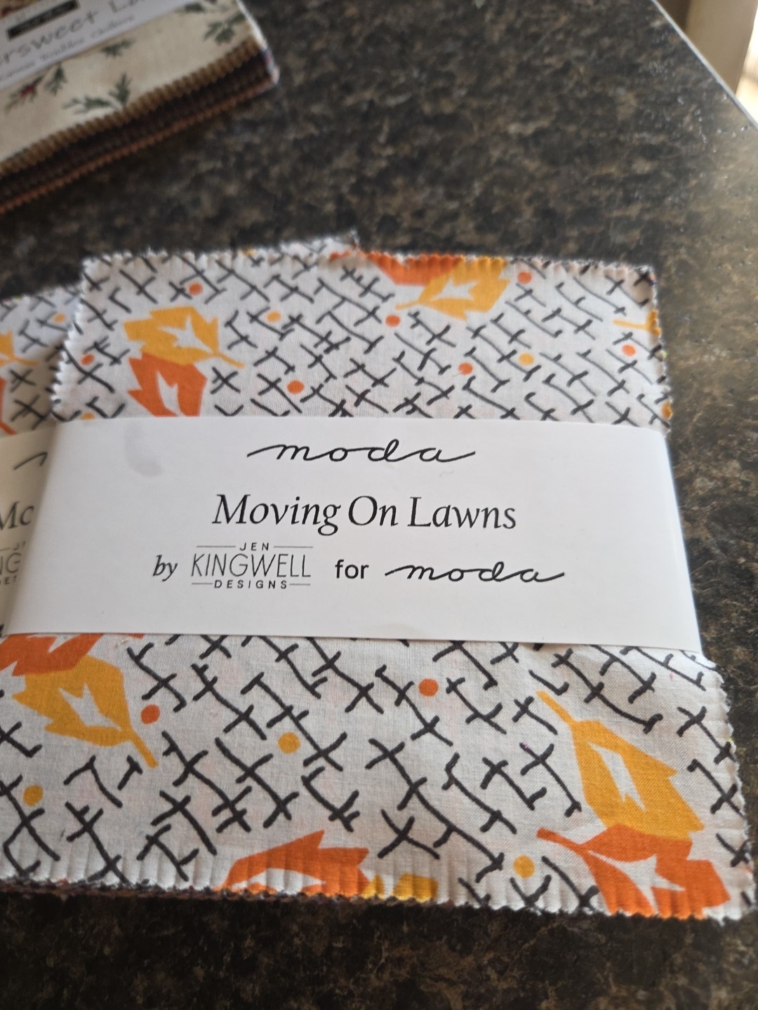 Moda Moving On Lawns Jen Kingwell For Moda 3 Charm Packs
