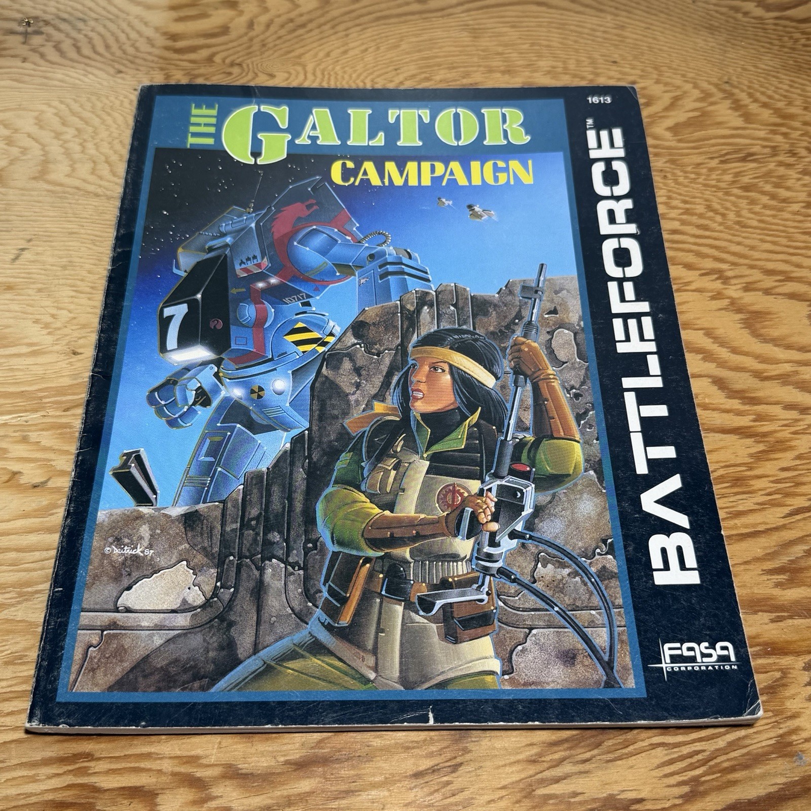 Battletech The Galtor Campaign Sourcebook 1613 1987 FASA RPG
