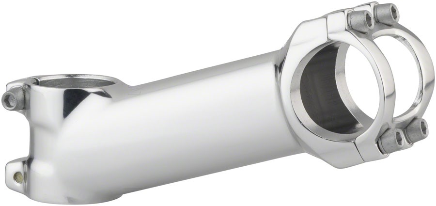 MSW 17 Stem Length 110mm Clamp 31.8mm +/-17 Deg 1 1/8 in Silver Aluminum MTB
