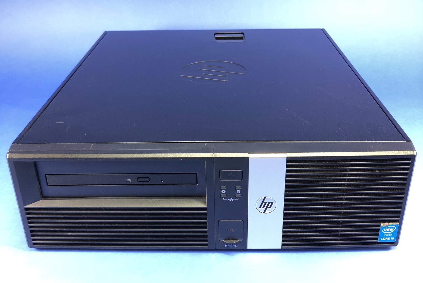 LOT OF 4 -HP RP5 MODEL 5810 INTEL CORE I5-4570S 2.90 GHz, 16GB, 128GB SSD -NO OS