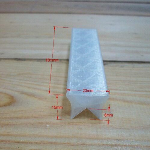3pc RC Sanding Block Sanding Tool Set Curved & V Shape for Stab & Fin LE Wing