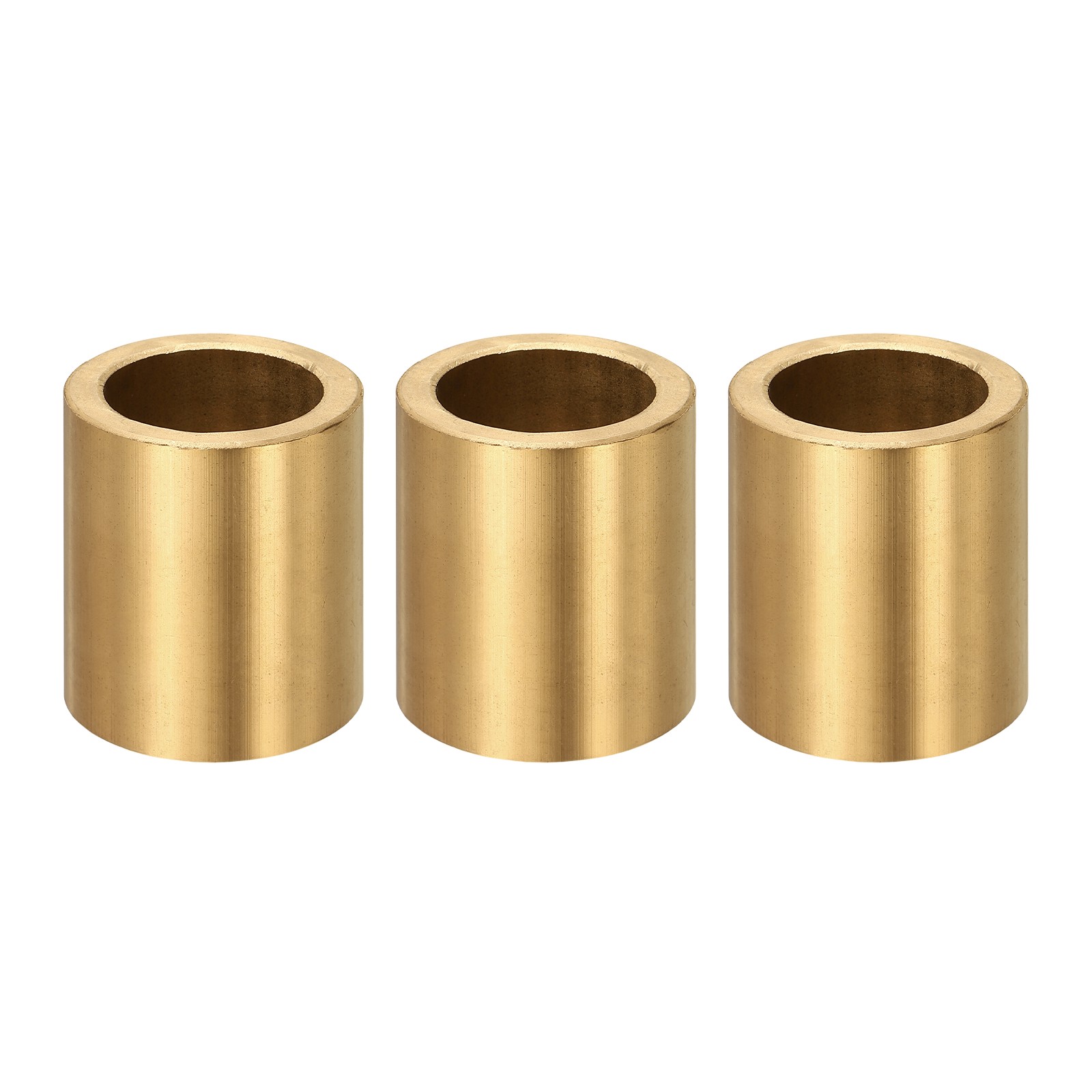 3Pcs Sleeve Bearings 22x30x35mm Self-Lubricating Sintered Bronze Bushings