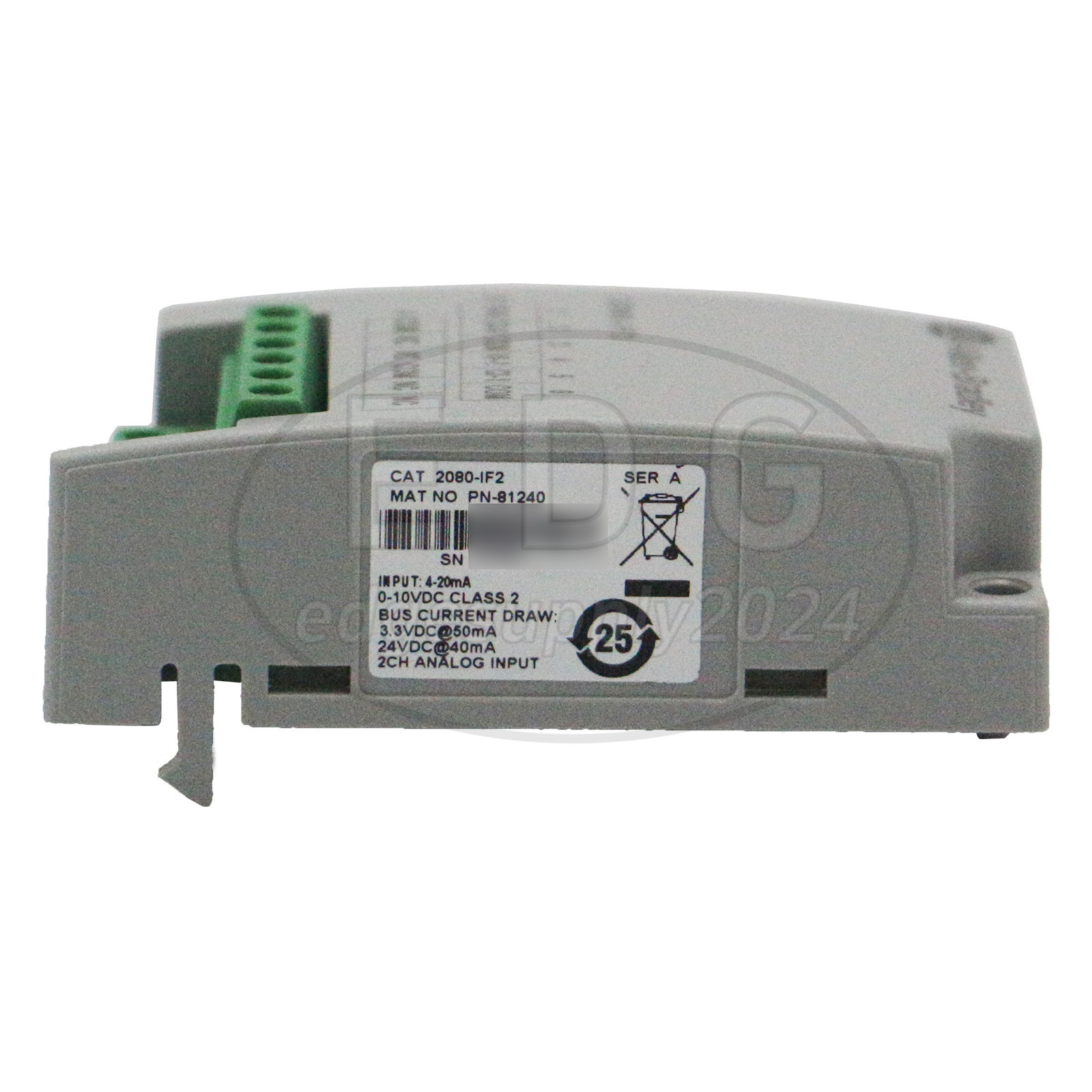 New Allen-Bradley 2080-IF2 Micro800 2 Point Analog Input Plug-In