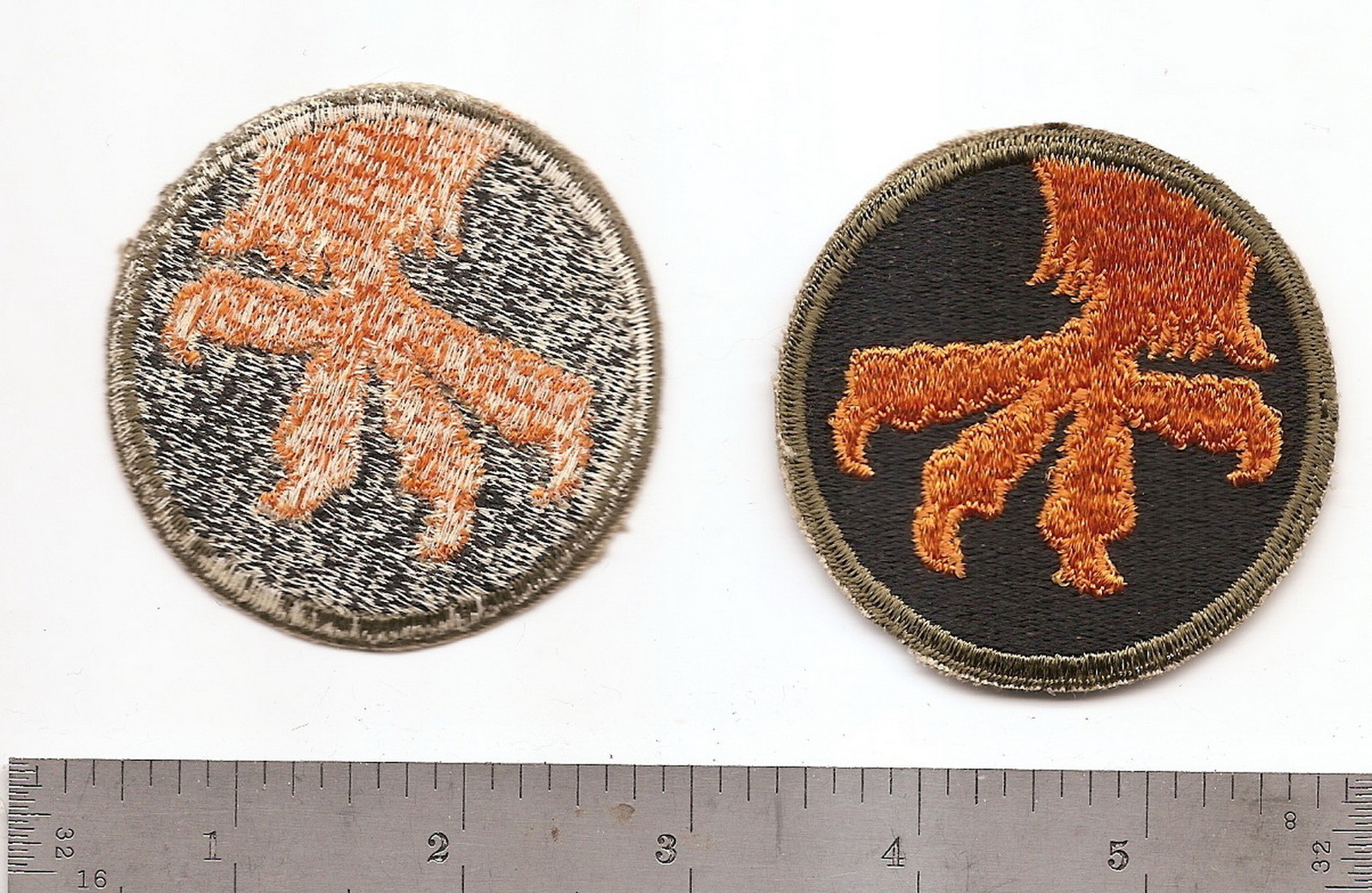 #P15 US ARMY 17TH DIVISION PATCH