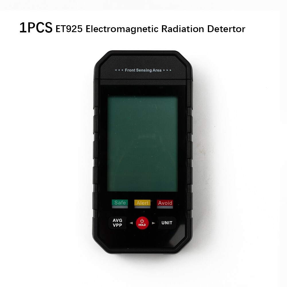Nuclear Radiation Detector Electromagnetic Digital LCD EMF Meter for GEIGER