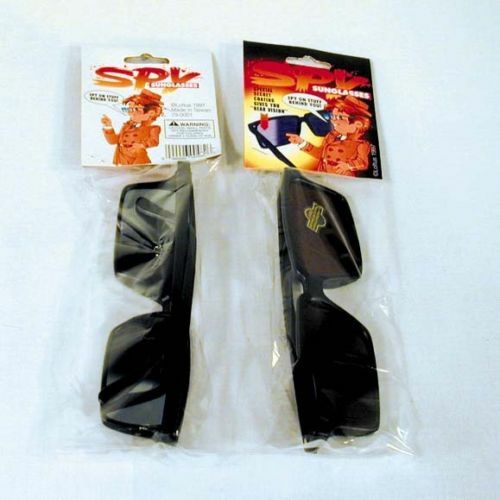 2 REAR VIEW SPY GLASSES magic optical sunglasses toys SEE BEHIND YOU new