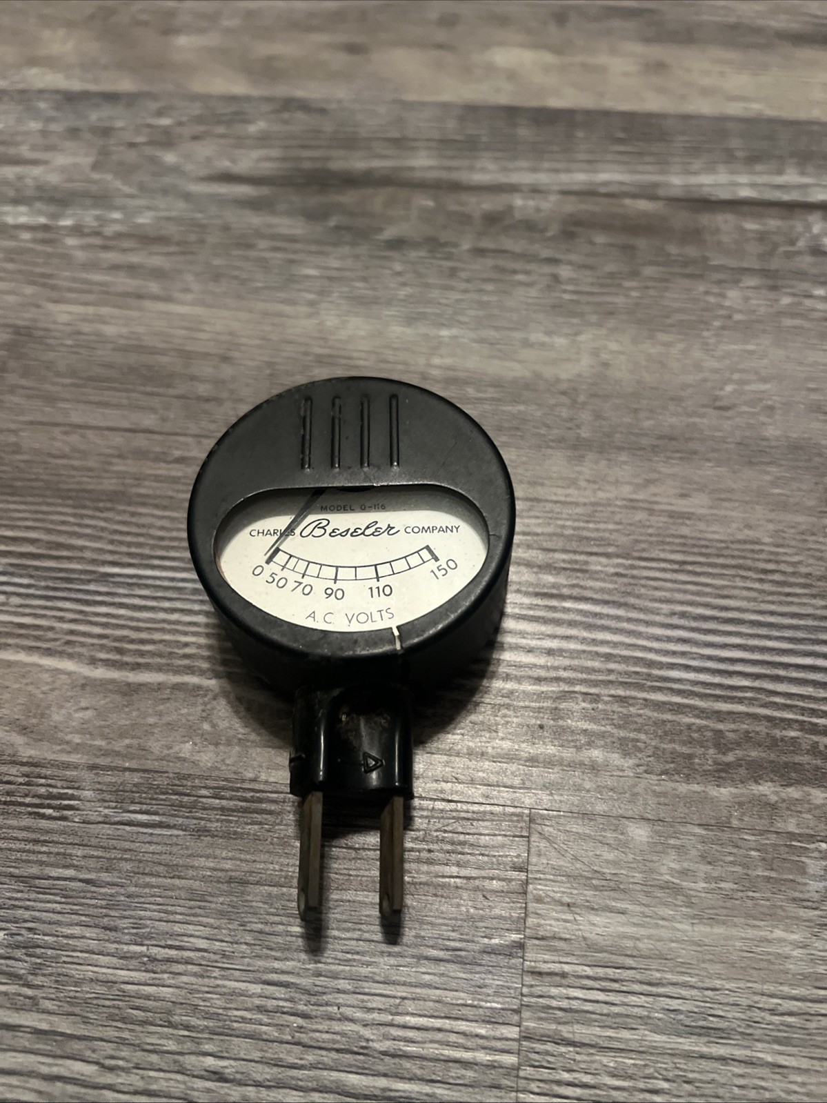 🔥 Vintage Charles Beseler Company  A/C Voltage Tester Model 0-116 🔥