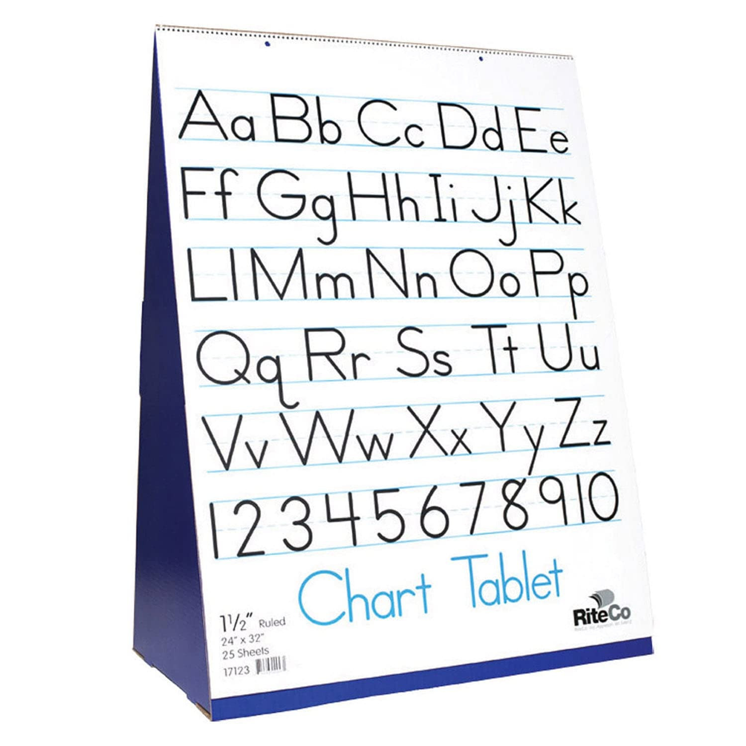 Spiral Bound Flip Chart Stand and Tablet Set, Tabletop Easel, Portable, Meeting