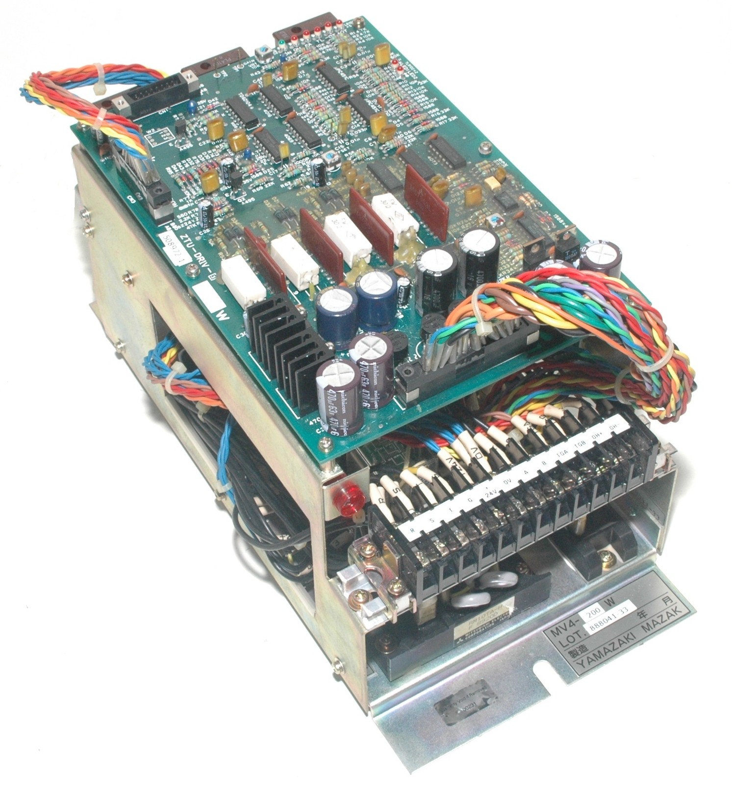 MAZAK Motors-AC Servo MV4-200W *REPAIR EVALUATION ONLY* [PZJ]