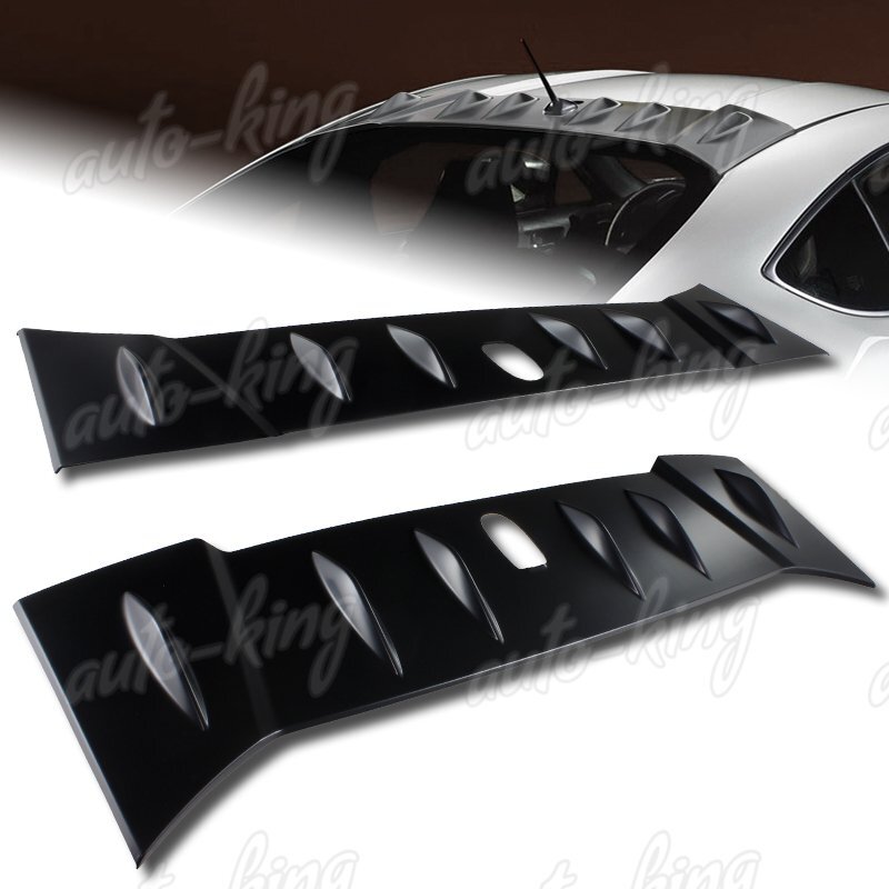 FIT SCION FRS/SUBARU BRZ BLACK REAR ROOF SHARK FIN STYLE VORTEX SPOILER WING