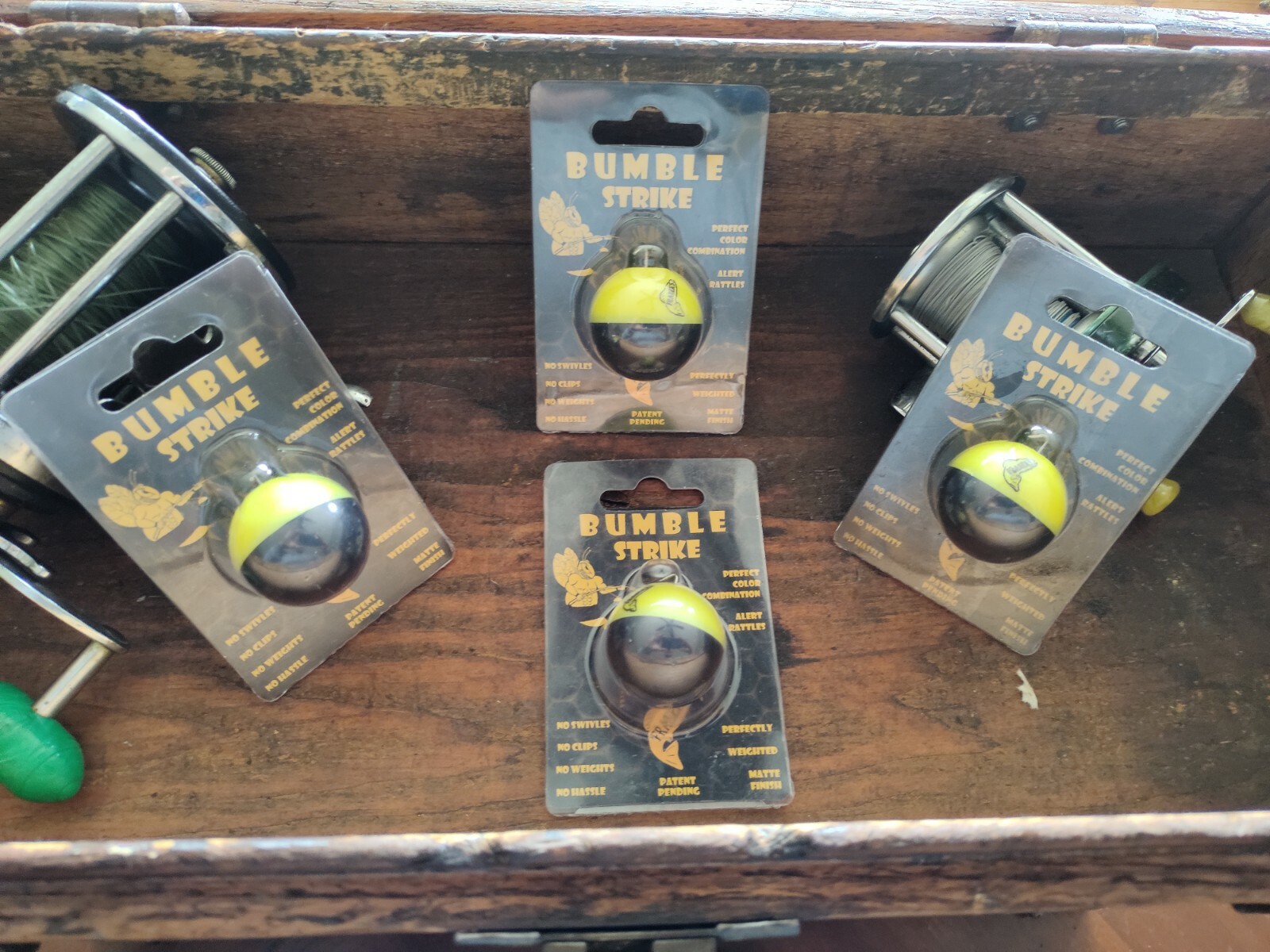"Bumble Strike" All In One Fish Bite Indicator Pack 4 See & Hear Every Bite !!