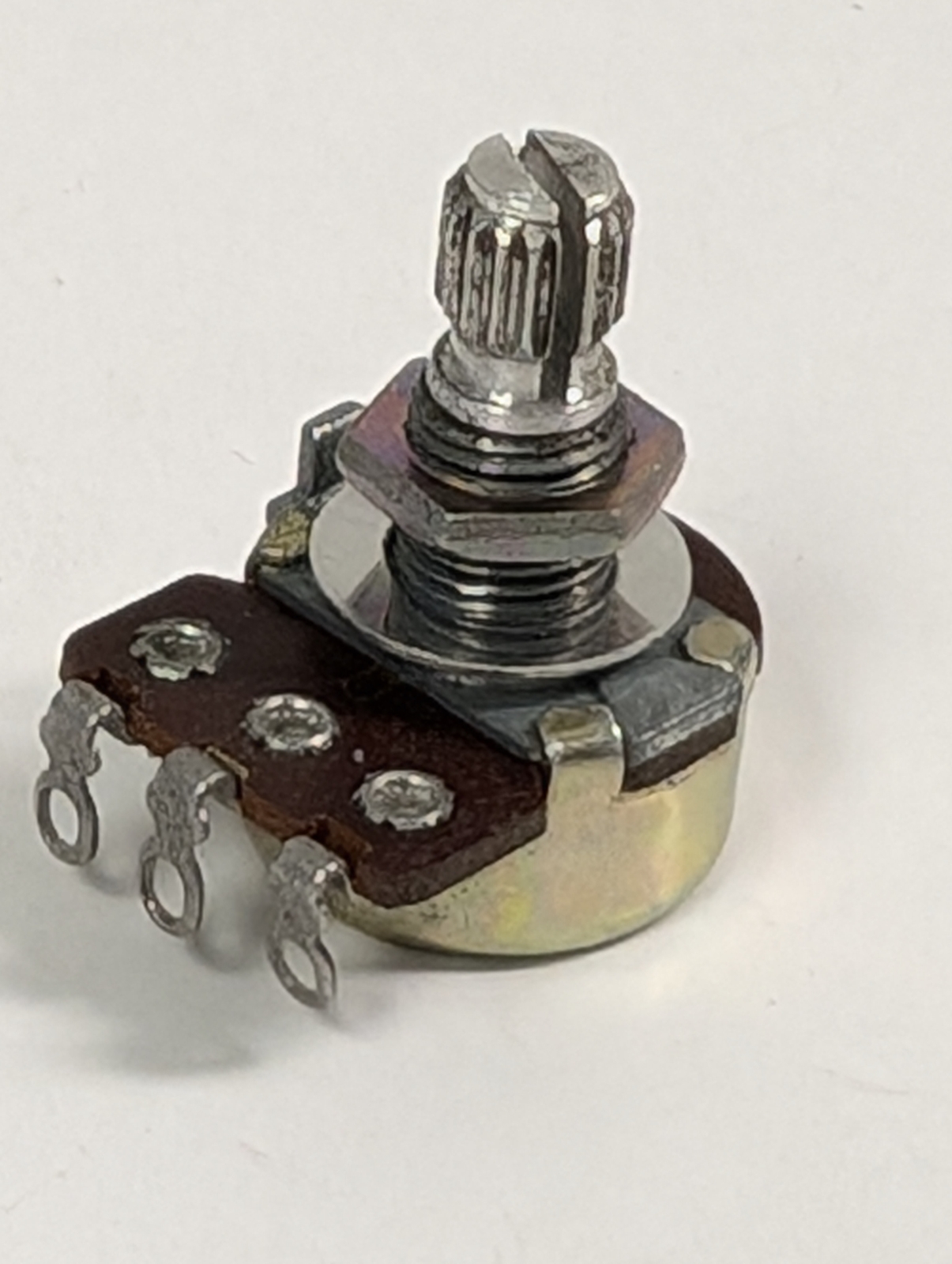 1 MEG OHM MINIATURE AUDIO TAPER POTENTIOMETER