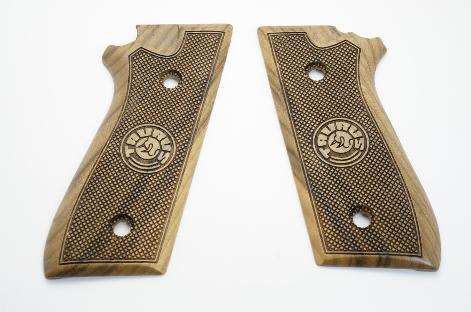 CUSTOM HANDMADE "CHECKERED WALNUT" Taurus PT92, 99, 100, 101, 917 GRIPS